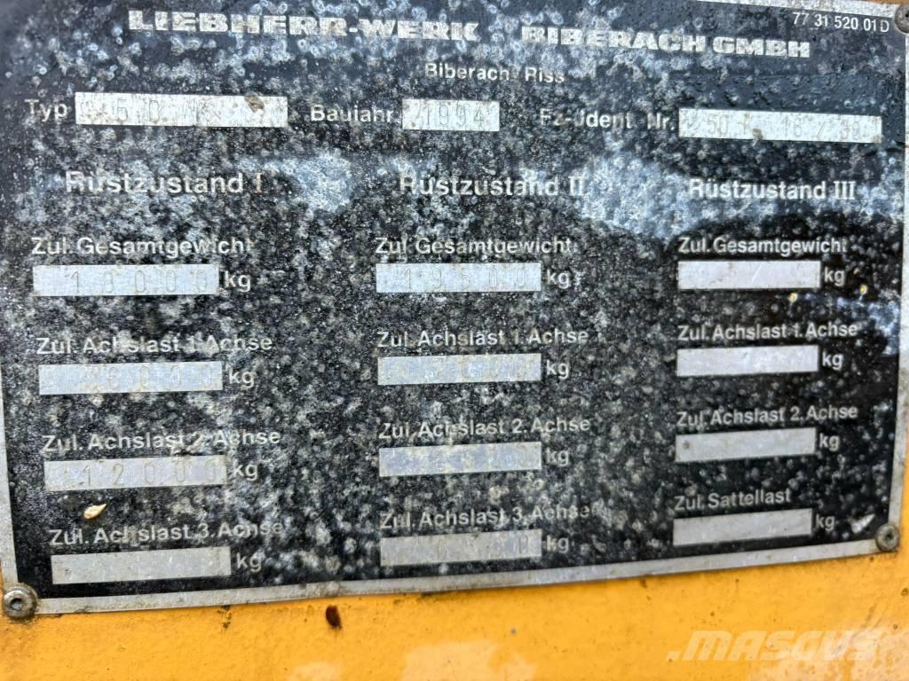 Liebherr 50 K Tornkraanad