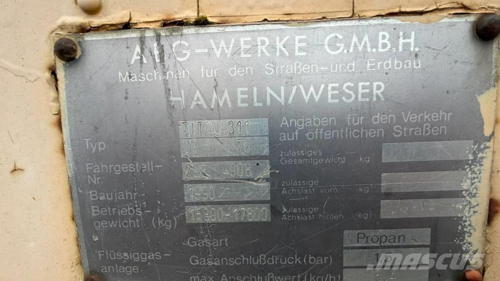 ABG Titan 311 Asfaldilaoturid