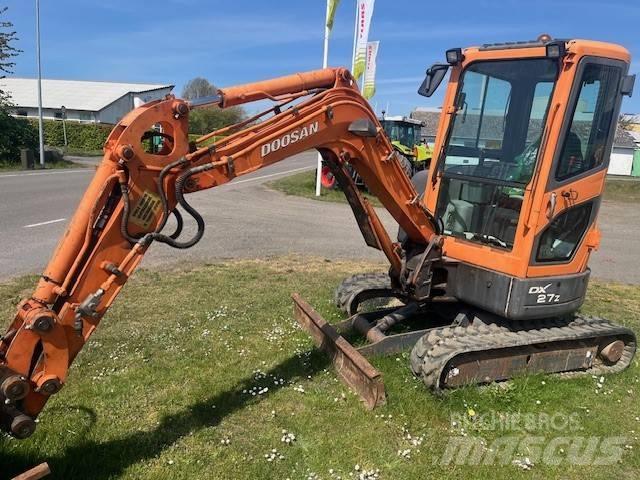 Doosan DX 27 Z Miniekskavaatorid < 7 t