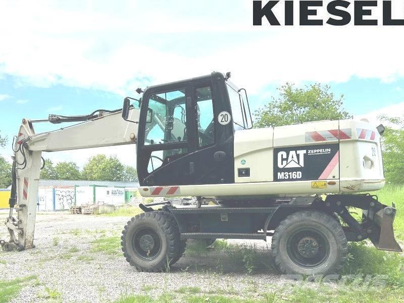CAT M 316 D Ratasekskavaatorid