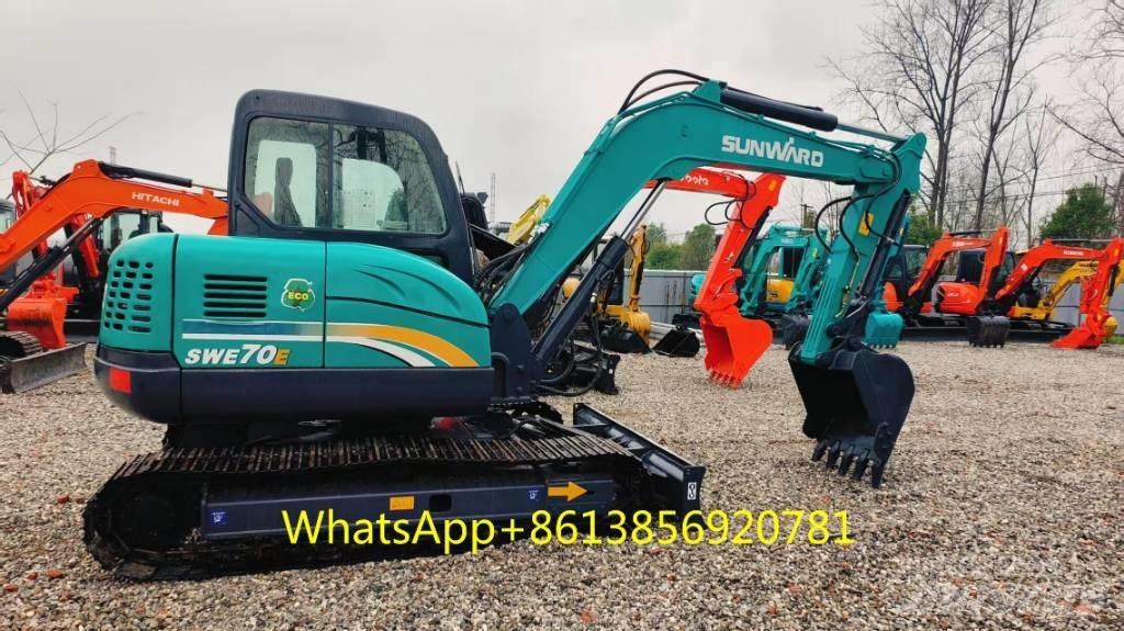 Sunward SWE 70 Miniekskavaatorid < 7 t