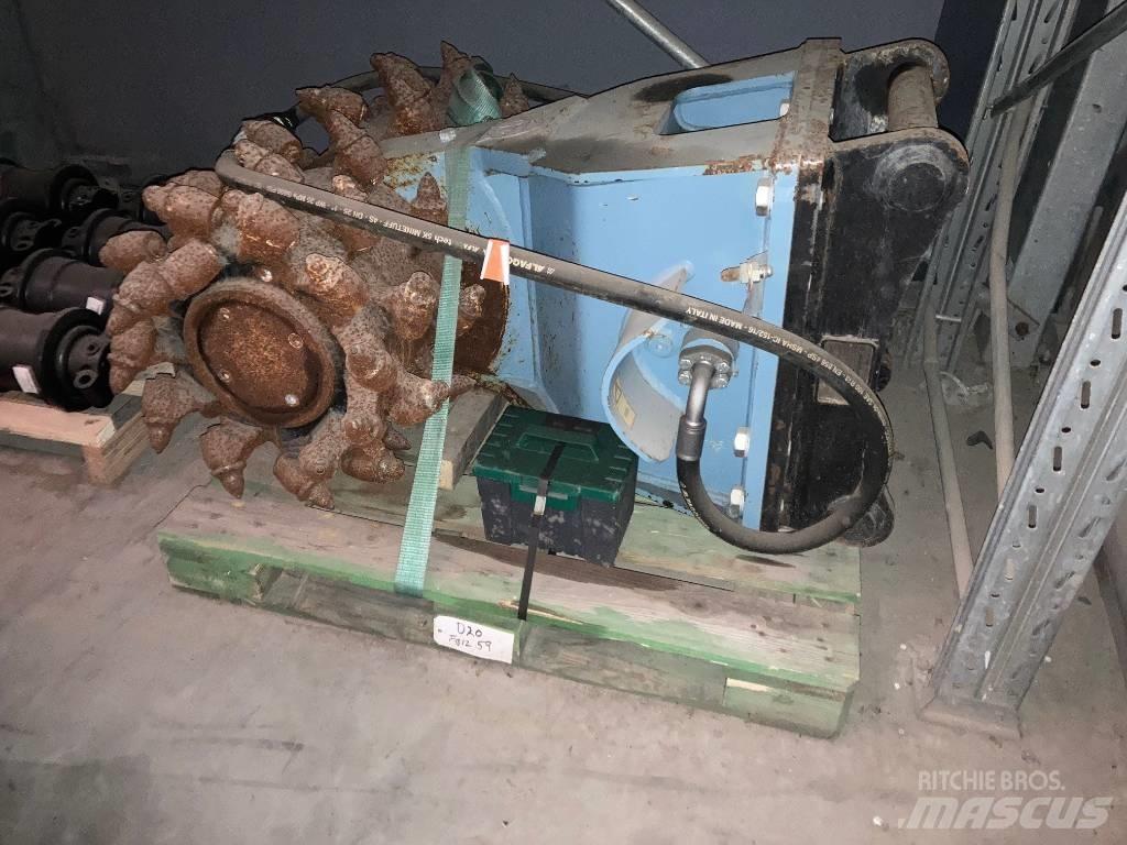 Rockwheel D20-G-ROG Asfaldi külmfreesimise masinad