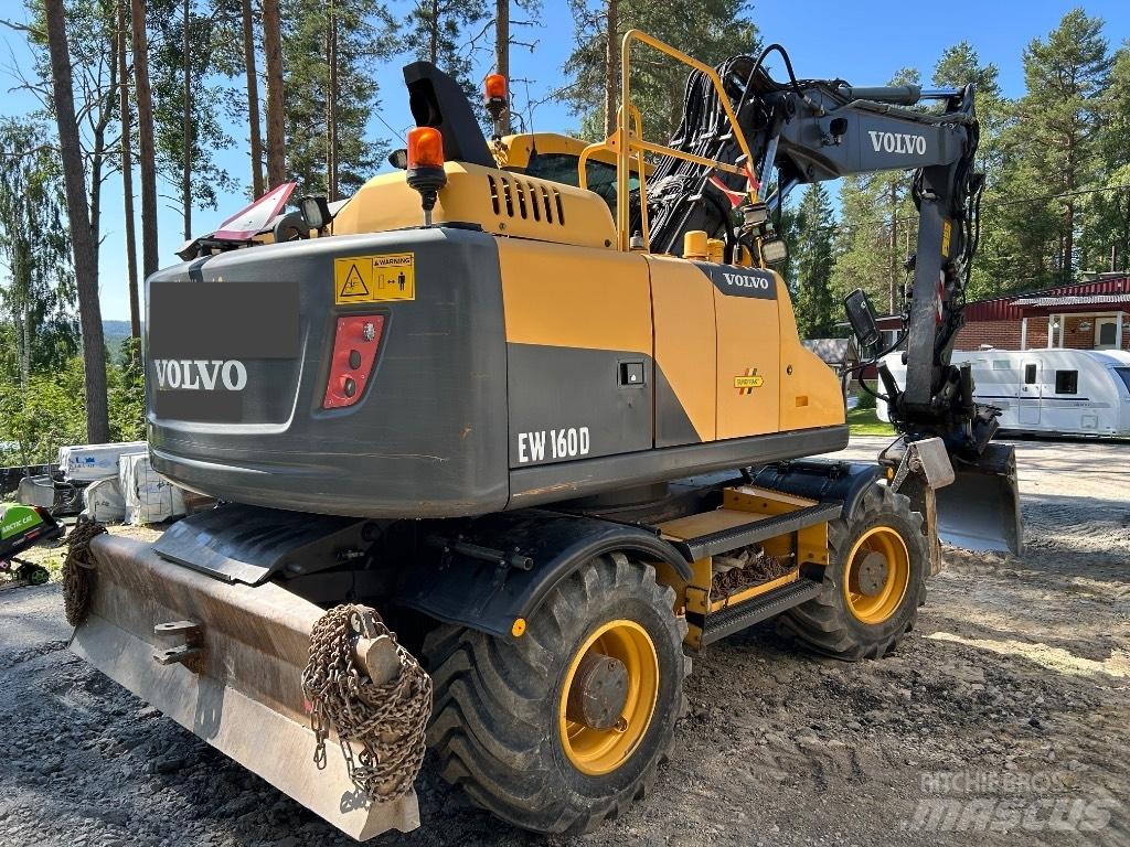 Volvo EW 160 D Ratasekskavaatorid