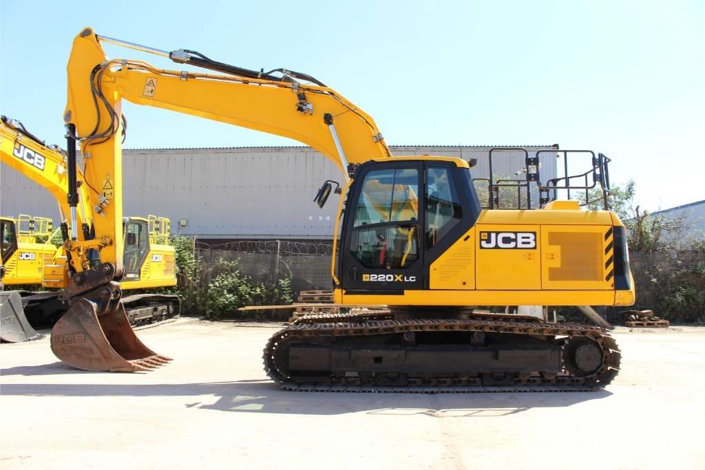 JCB 220X LC Roomikekskavaatorid