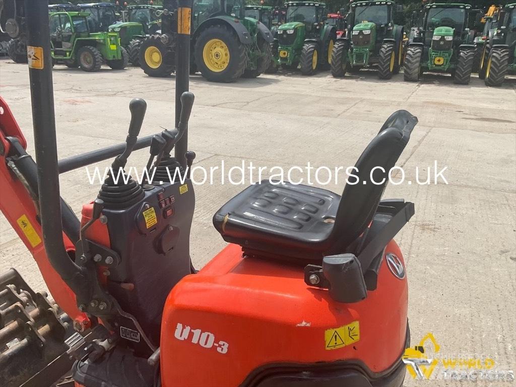 Kubota U 10-3 Miniekskavaatorid < 7 t