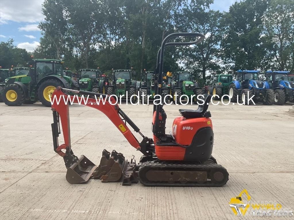 Kubota U 10-3 Miniekskavaatorid < 7 t