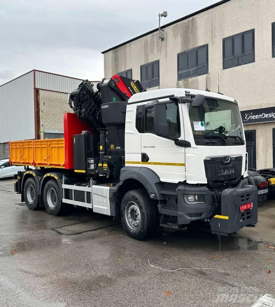 MAN TGS 33.480 Sadulveokid