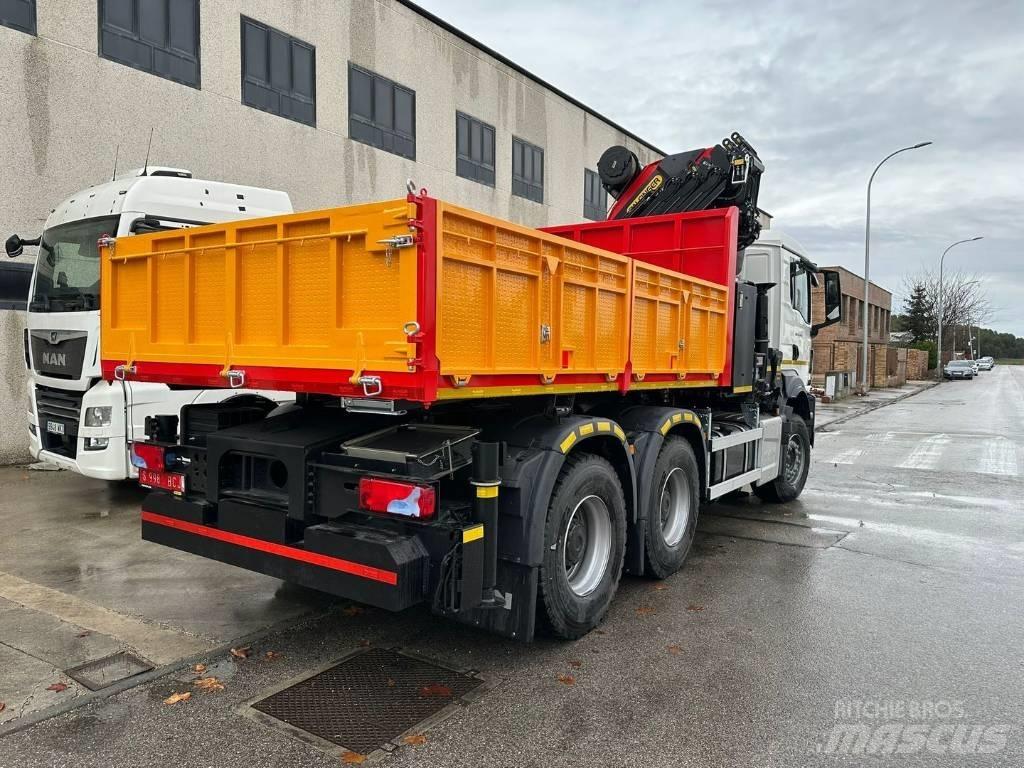 MAN TGS 33.480 Sadulveokid