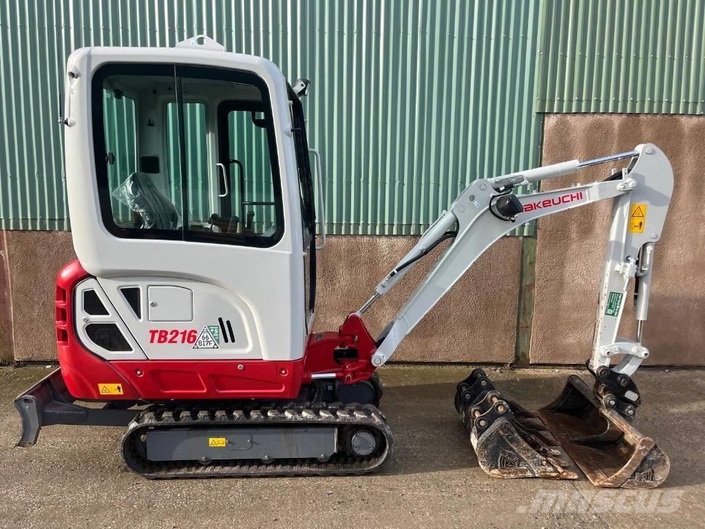 Takeuchi TB 216 A Miniekskavaatorid < 7 t