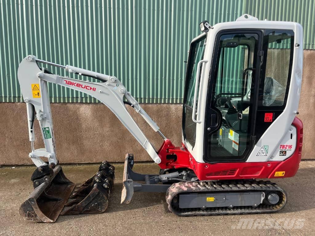 Takeuchi TB 216 A Miniekskavaatorid < 7 t