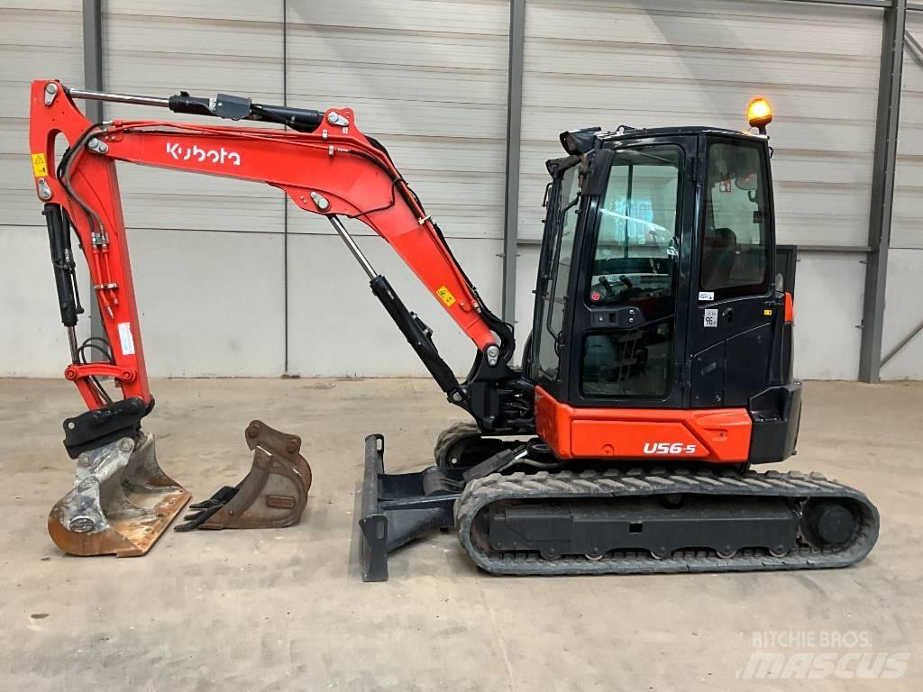 Kubota U 56-5 Miniekskavaatorid < 7 t