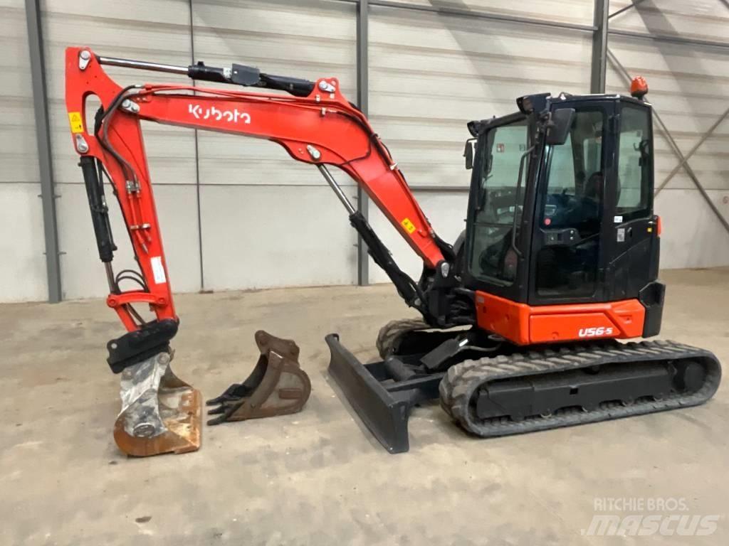 Kubota U 56-5 Miniekskavaatorid < 7 t