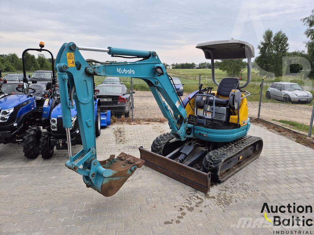 Kubota U 25 Miniekskavaatorid < 7 t
