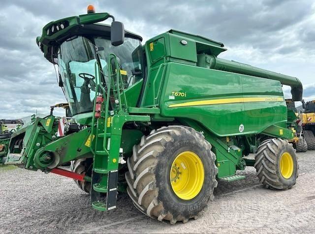 John Deere T 670 i Teraviljakombainid