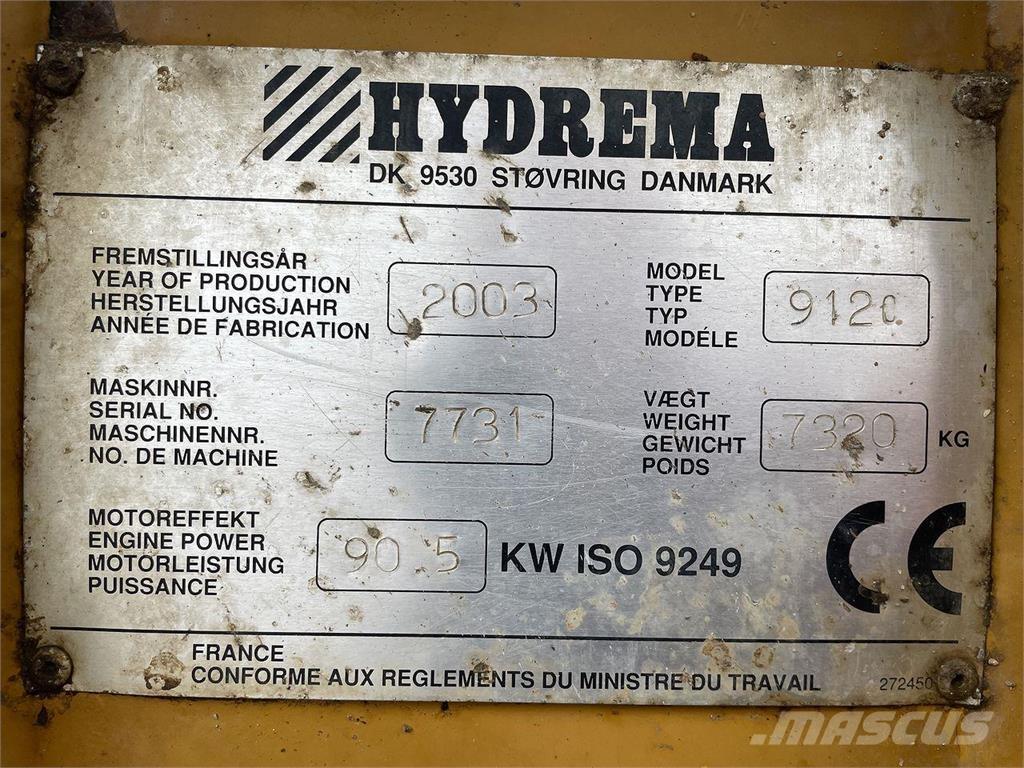 Hydrema 912C Väikekallurid
