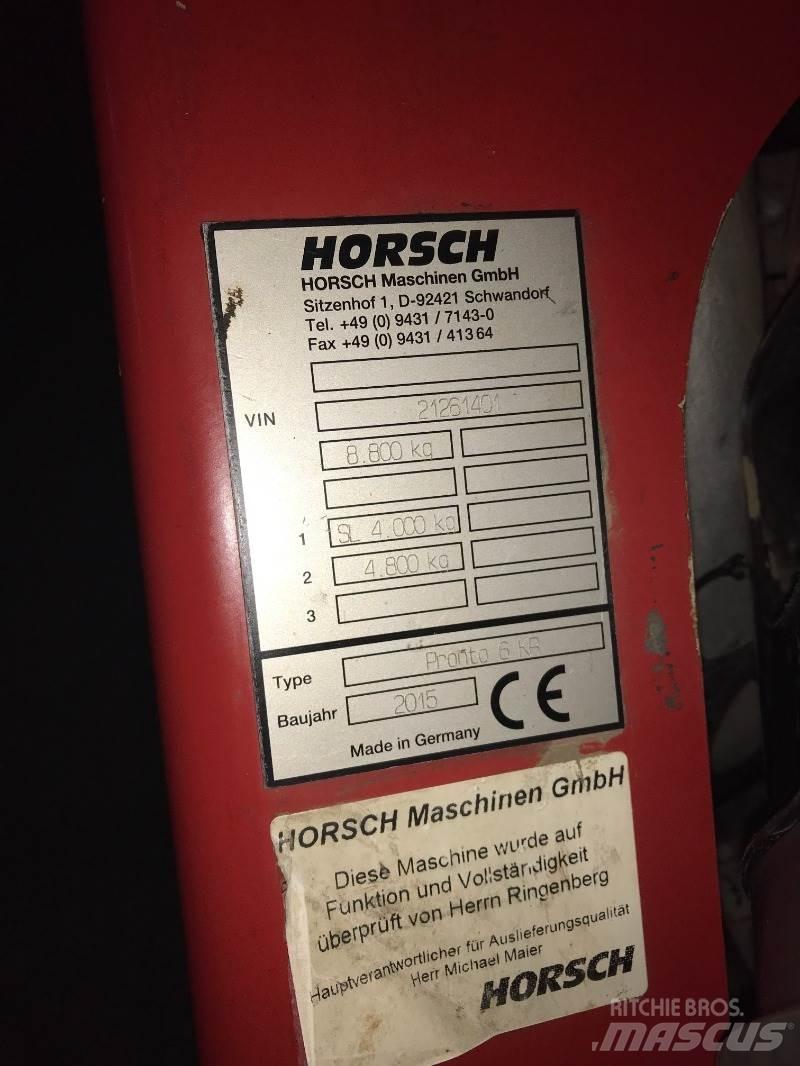 Horsch Pronto 6  KR Külvik-äkked