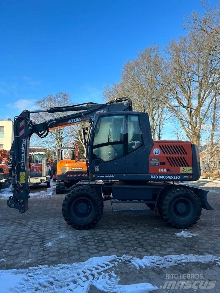Atlas 140W-BLUE Ratasekskavaatorid