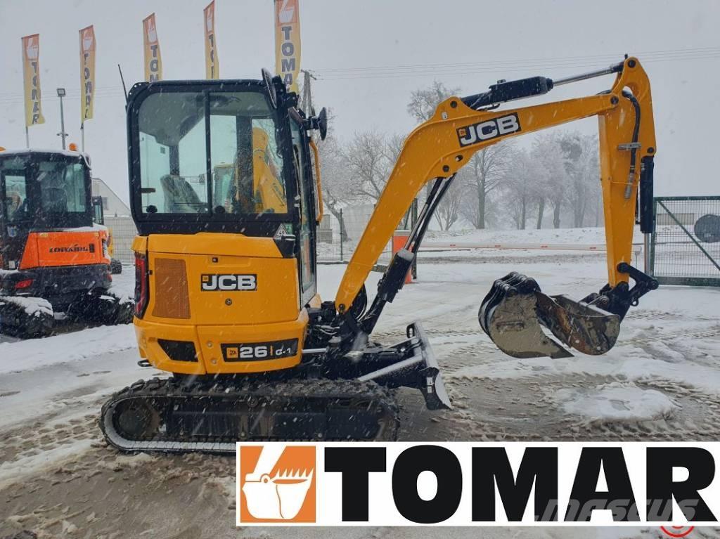 JCB 26 C-1 Miniekskavaatorid < 7 t