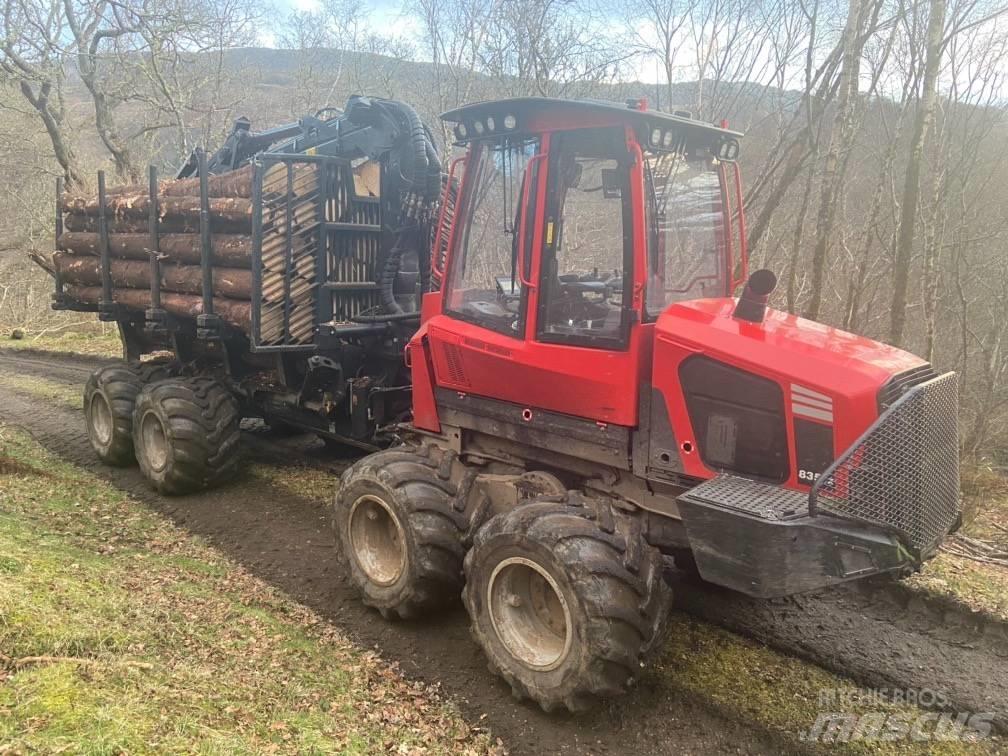 Komatsu 835tx Forwarderid