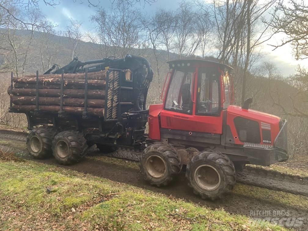 Komatsu 835tx Forwarderid