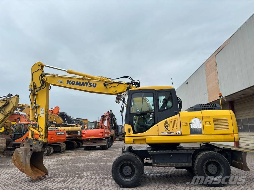 Komatsu PW 180-7 Ratasekskavaatorid