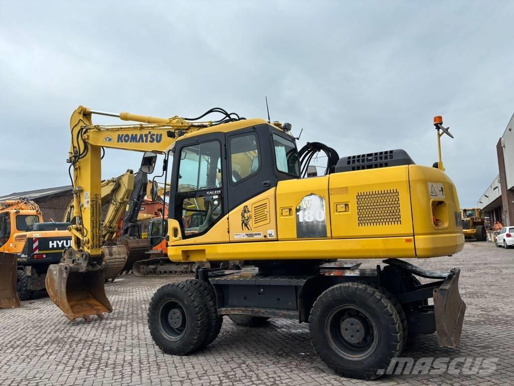 Komatsu PW 180-7 Ratasekskavaatorid