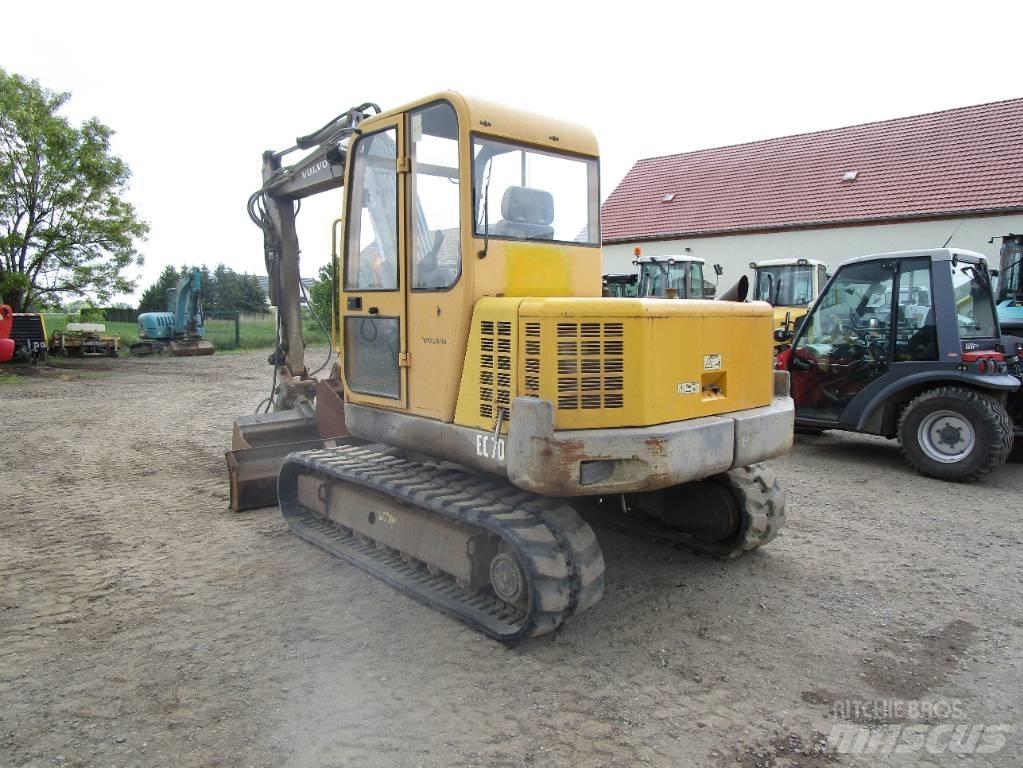 Volvo EC 70  ECR 88 Väikeekskavaatorid 7t-12t
