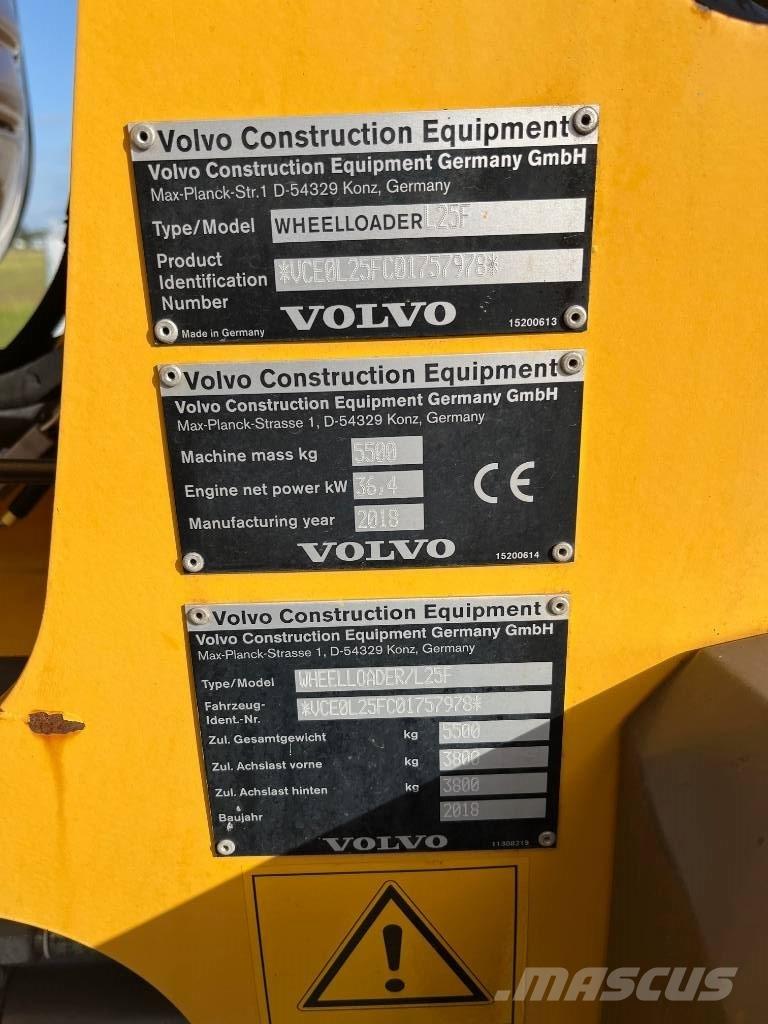 Volvo L 25 F Rataslaadurid