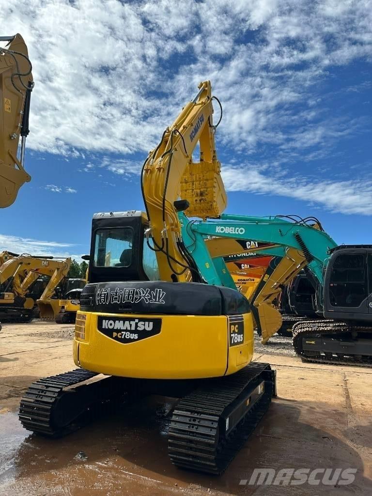 Komatsu PC 78 US-6N0 Roomikekskavaatorid