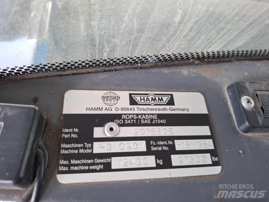Hamm HD 92V Muud rullid