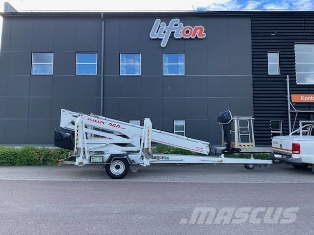 Dino 260 XTD Skylift Järelveetavad korvtõstukid