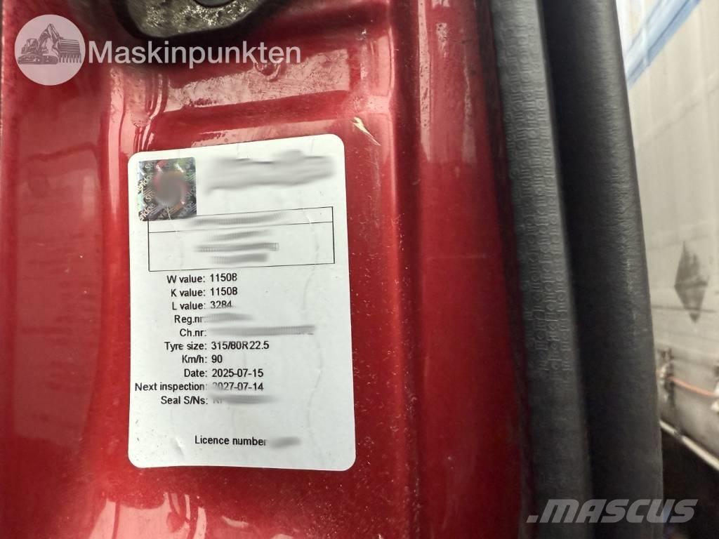 Scania R 580 Sadulveokid