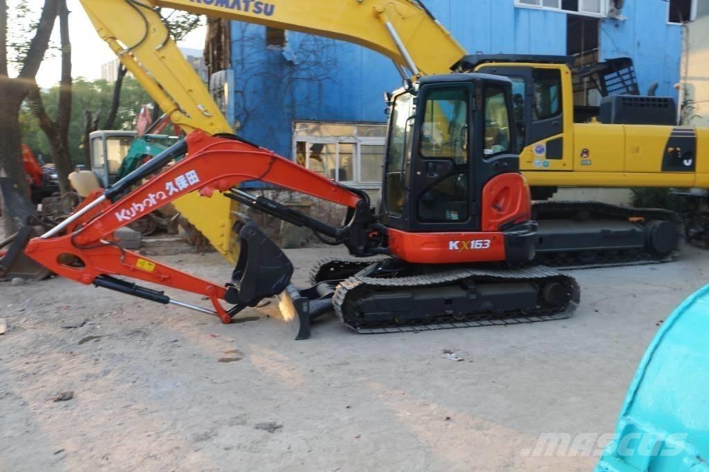 Kubota KX 163 Roomikekskavaatorid