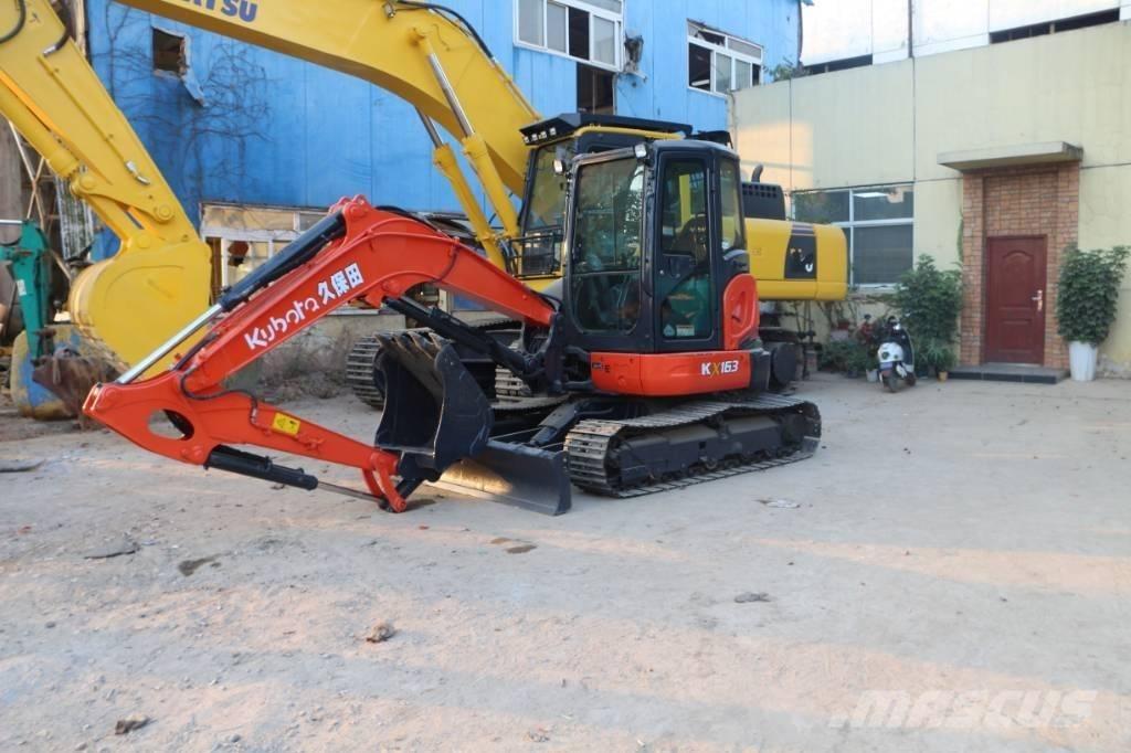 Kubota KX 163 Roomikekskavaatorid