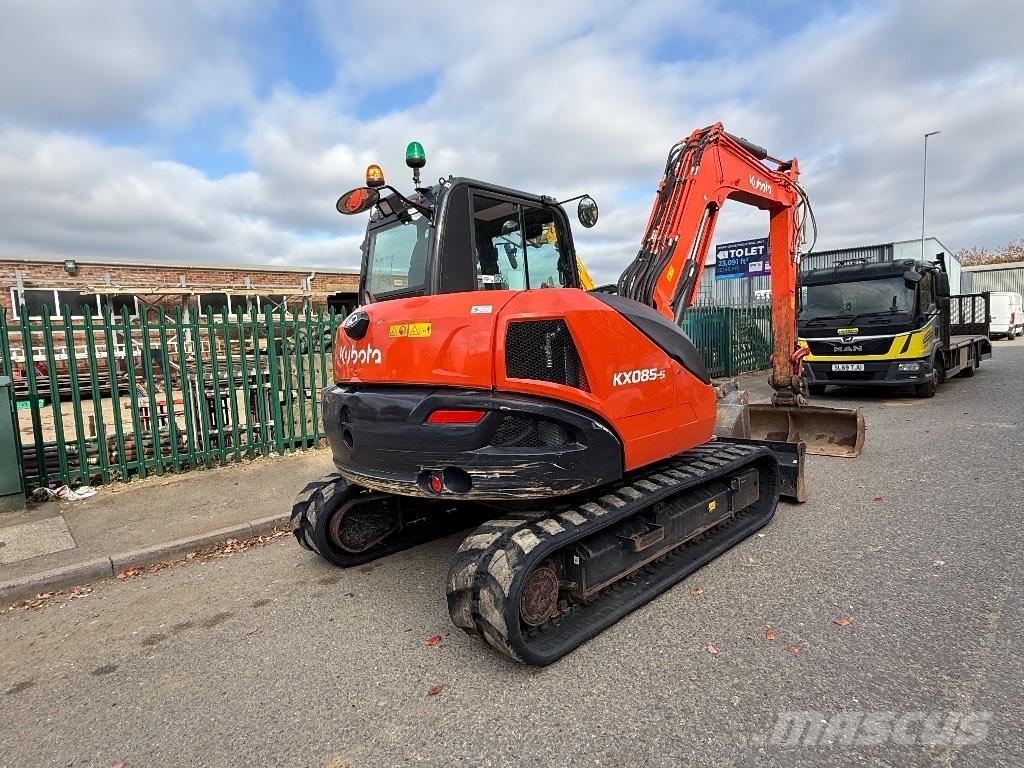 Kubota KX085-5 Väikeekskavaatorid 7t-12t