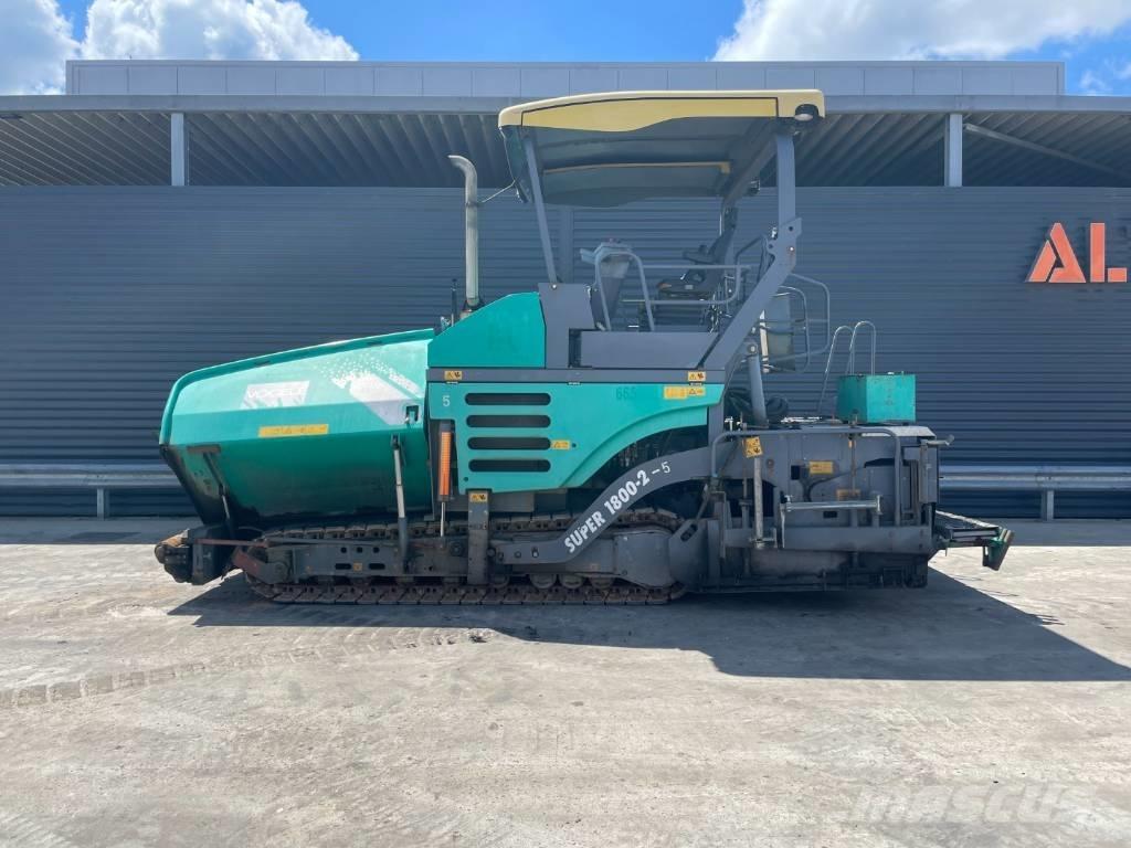 Vögele SUPER 1800-2 Asfaldilaoturid