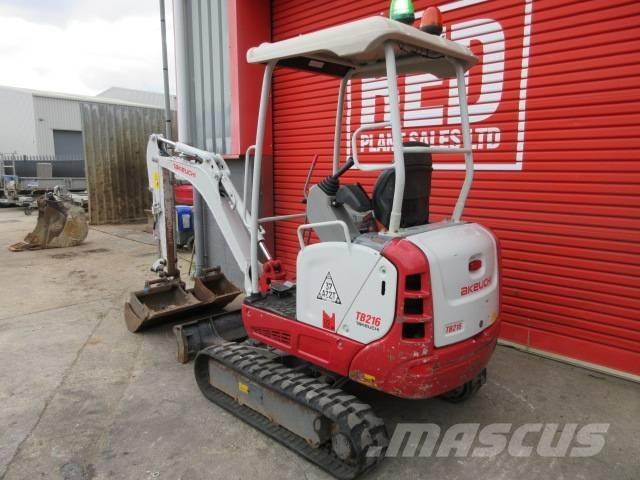 Takeuchi TB 216 Miniekskavaatorid < 7 t