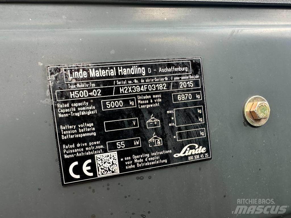 Linde H 50 D Diiseltõstukid