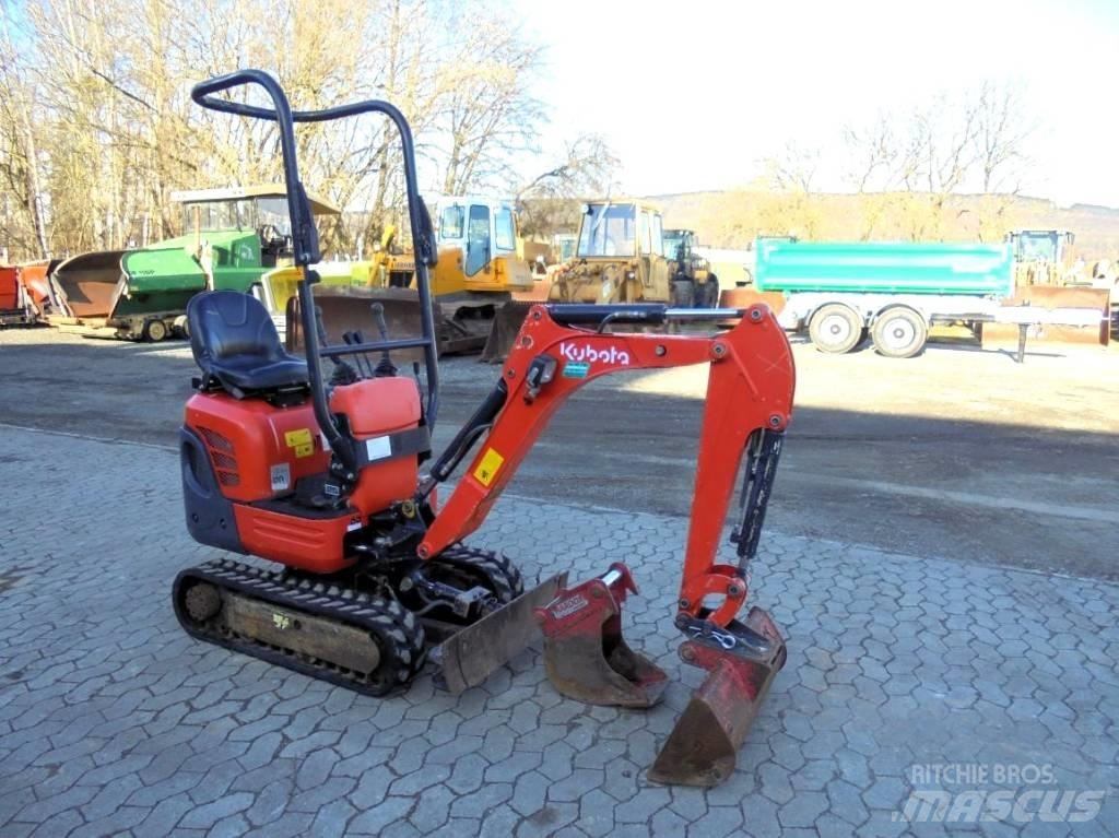 Kubota K 008-3 Miniekskavaatorid < 7 t