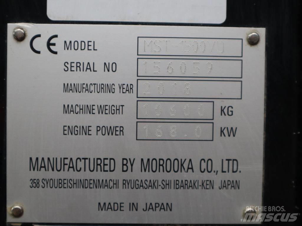 Morooka MST 1500 V D Roomikkallurid
