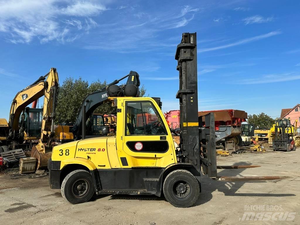 Hyster H 8.0FT9 Gaasitõstukid