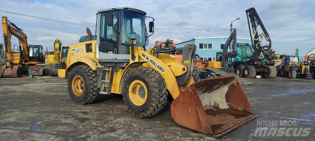 New Holland W 130 Rataslaadurid