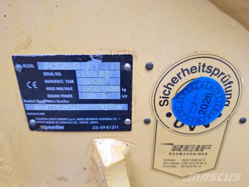 Komatsu PC 55 MR-2 Miniekskavaatorid < 7 t