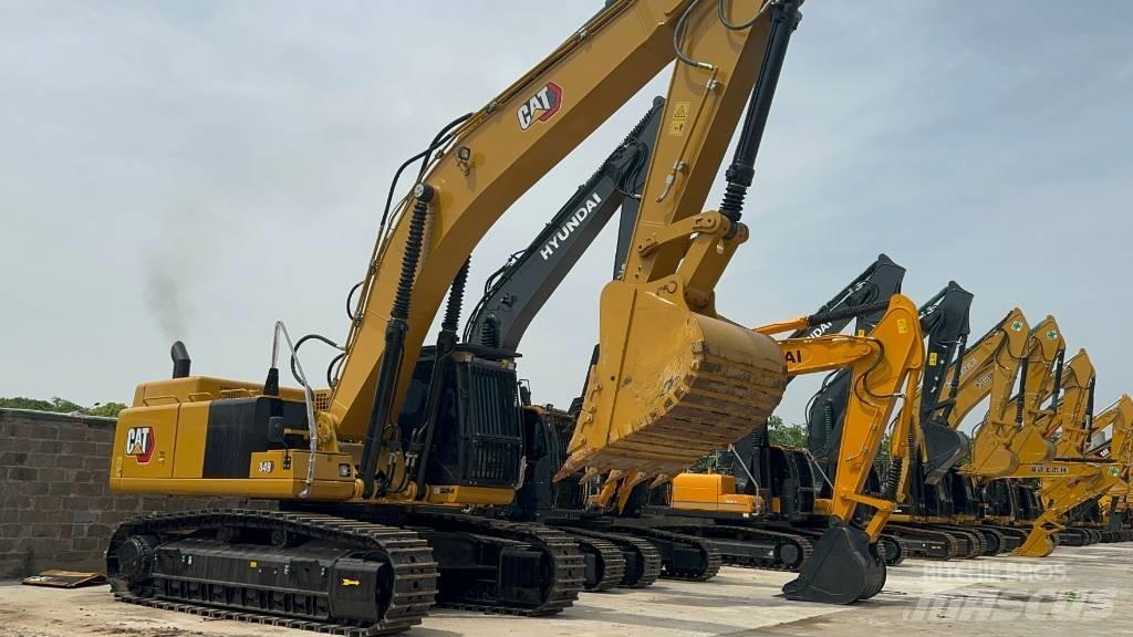 CAT 349 D Roomikekskavaatorid
