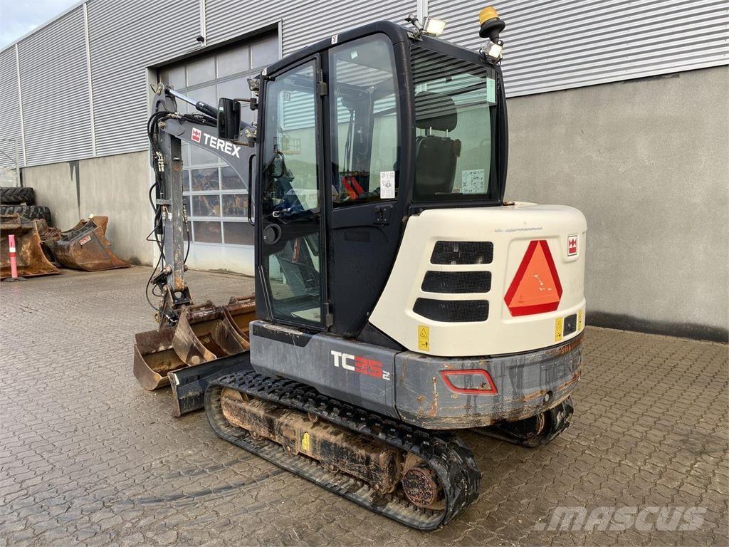 Terex TC35-2 Ratasekskavaatorid