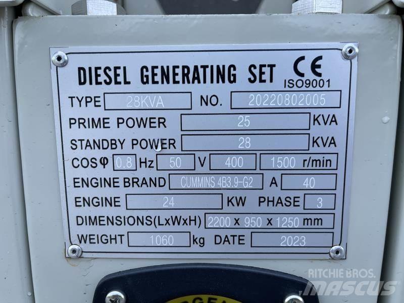 Cummins 28 kVA Diiselgeneraatorid