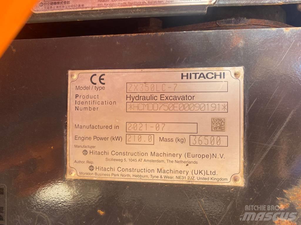 Hitachi ZX 350 LC-6 Roomikekskavaatorid