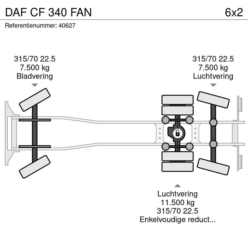 DAF CF 340 FAN Prügiautod