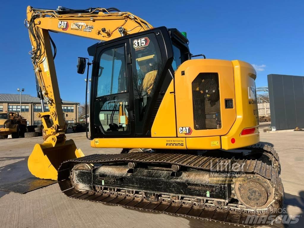 CAT 315 Roomikekskavaatorid