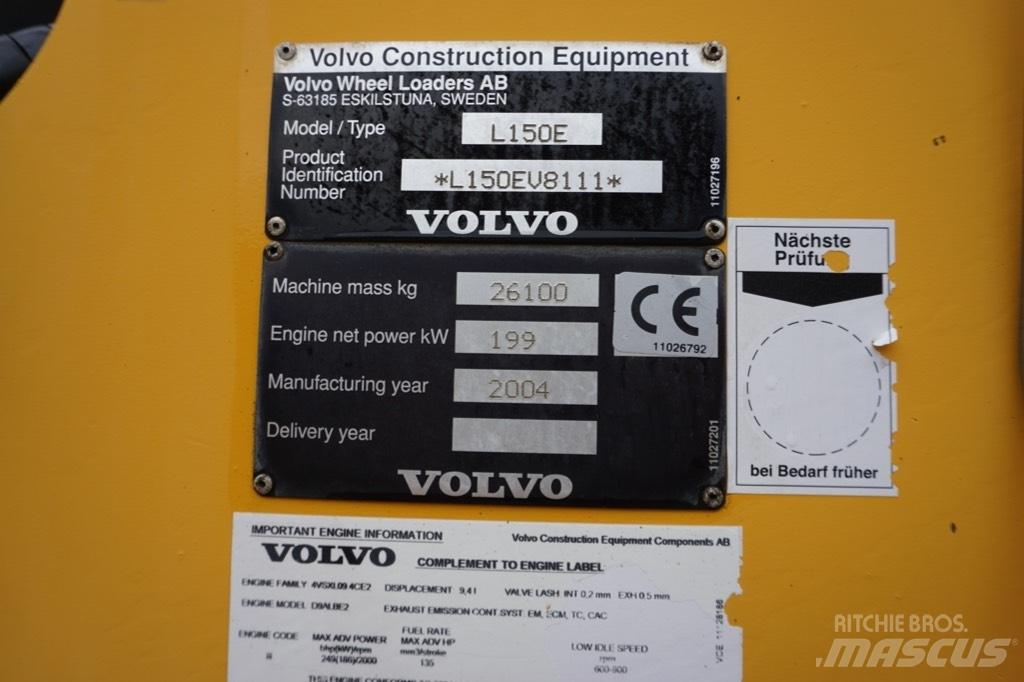 Volvo L 150 E Rataslaadurid
